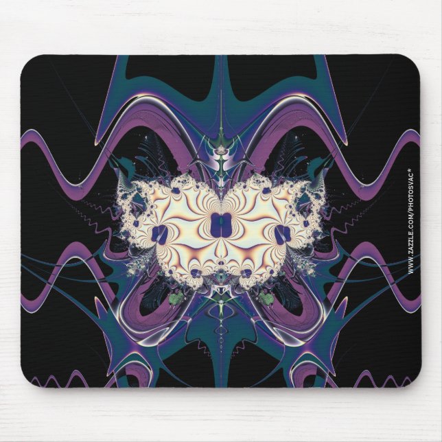 Alfombrilla De Ratón Espacio púrpura (Frente)