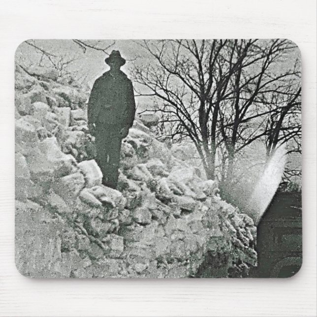 Alfombrilla De Ratón Espada de nieve (Frente)