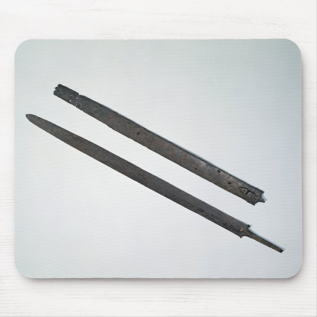 Alfombrilla De Ratón Espada y envoltura, del La Tene, Suiza (Frente)