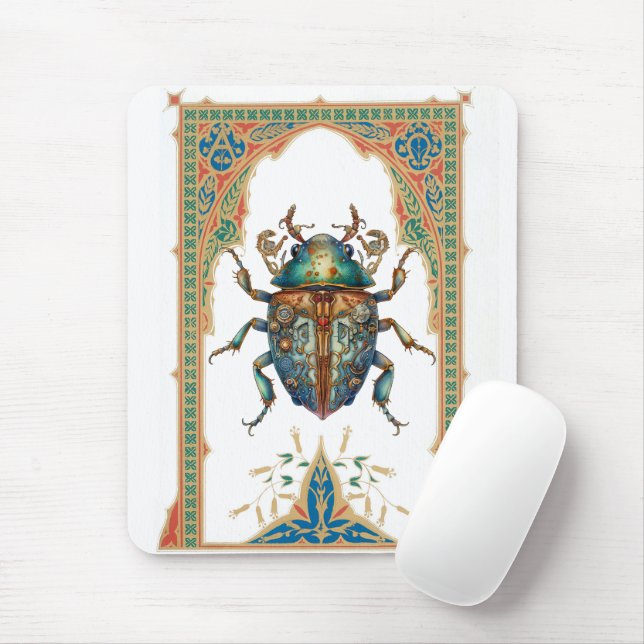 Alfombrilla De Ratón Espalda azul humedal (Con ratón)