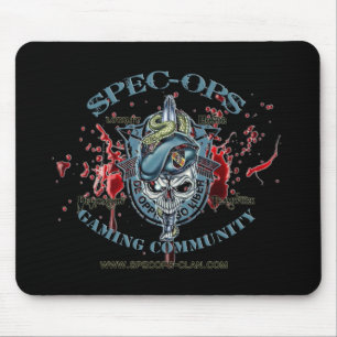 Alfombrilla De Ratón Espec.-Ops Logotipo negro 2 del cojín de ratón