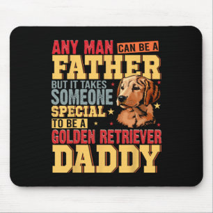 Alfombrilla De Ratón Especial Golden Retriever Daddy Fathers Day Dog Lo