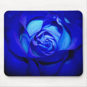 Alfombrilla De Ratón Espectáculo Rosa azul brillante