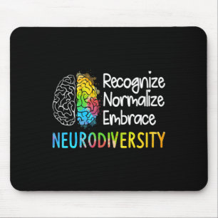 Alfombrilla De Ratón Espectro de autismo de neurodiversidad Asd Adhd Ra
