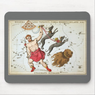 Alfombrilla De Ratón Espejo de Urania, Mapa Celeste Antiguo de Astronom