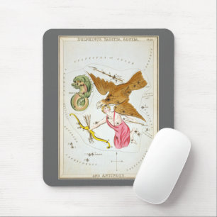 Alfombrilla De Ratón Espejo de Urania, Mapa Celeste Antiguo de Astronom