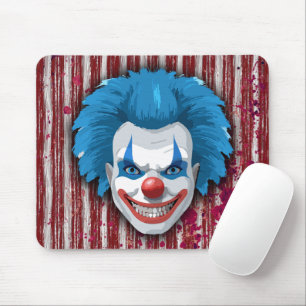Alfombrilla De Ratón Espeluznante Halloween del Carnaval de Payaso