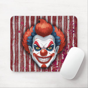 Alfombrilla De Ratón Espeluznante Halloween del Carnaval de Payaso