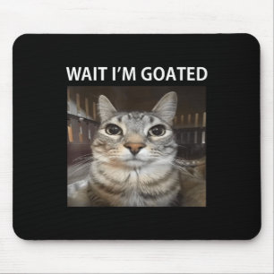 Alfombrilla De Ratón Espera, Meme De Gato Silly Goly