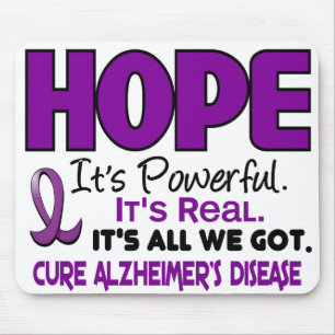 Alfombrilla De Ratón ESPERANZA 1 de la enfermedad de Alzheimer