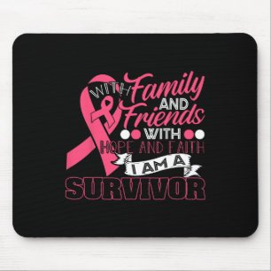 Alfombrilla De Ratón Esperanza Familiar: Soy Un Sobreviviente De Cáncer