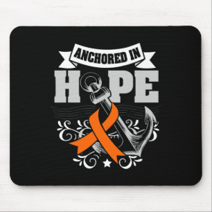 Alfombrilla De Ratón Esperanza Leucemia Cáncer Concienciación Cinta Reg