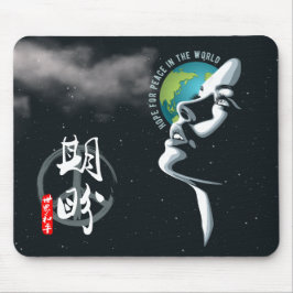 Alfombrilla De Ratón Esperanza por la paz mundial |
