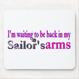 Alfombrilla De Ratón Esperar a mi marinero
