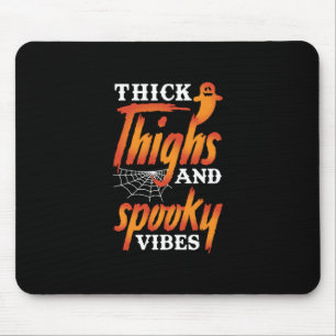 Alfombrilla De Ratón Espesos De Halloween Y Vibes De Espuma