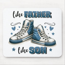 Alfombrilla De Ratón Espinadores azules como padre, como hijo