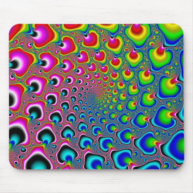 Alfombrilla De Ratón Espiral inversa (Frente)