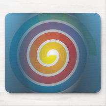 ESPIRAL SOBRE EL FONDO AZUL