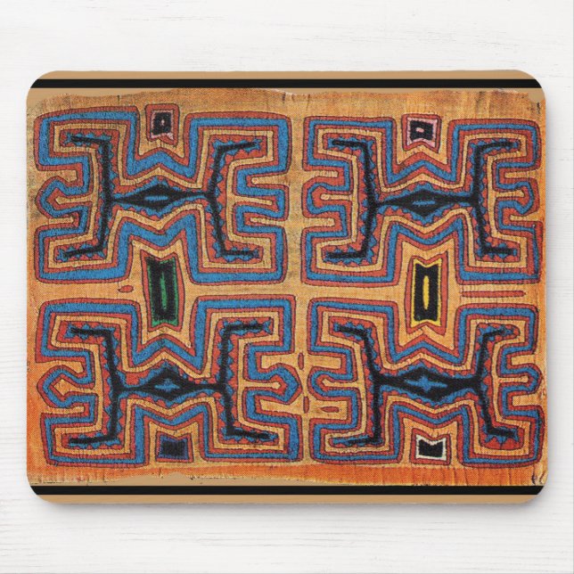 Alfombrilla De Ratón Espíritu de canoa indio kuna (Frente)