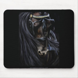 Alfombrilla De Ratón Espíritu Friesiano - Pintura de caballo