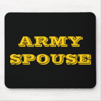 Esposa del Ejército de Mousepad