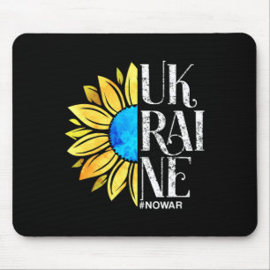 Alfombrilla De Ratón Esposa ucraniana girasol sosteniendo hermosa