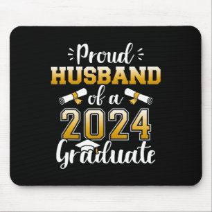 Alfombrilla De Ratón Esposo De Una Licenciatura Superior De Graduación 