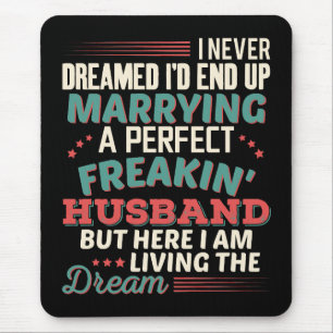 Alfombrilla De Ratón Esposo Perfecto Freakin' Sarcástico Humor de Espos