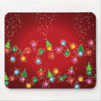 Alfombrilla De Ratón Espumoso Mini colorido Divertido Árbol de navidad