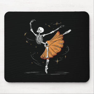 Alfombrilla De Ratón Esqueleto bailarín Llerina Llet Dance Halloween