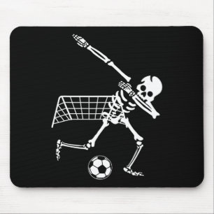 Alfombrilla De Ratón Esqueleto haciendo Dabbing Fútbol Humor Divertido 