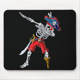 Alfombrilla De Ratón Esqueleto Pirata Dabbing
