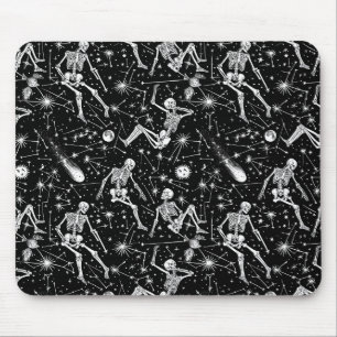 Alfombrilla De Ratón Esqueletos en el fondo del espacio