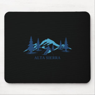 Alfombrilla De Ratón Esquí de Alta Sierra California
