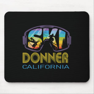 Alfombrilla De Ratón Esquí Donner Vacaciones de Esquí en California