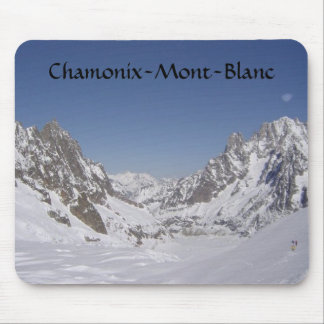 Alfombrilla De Ratón Esquí en un glaciar