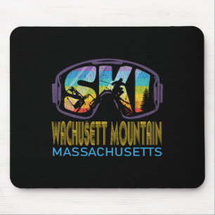 Alfombrilla De Ratón Esquí en Wachusett Mountain Machusetts Vacaciones 