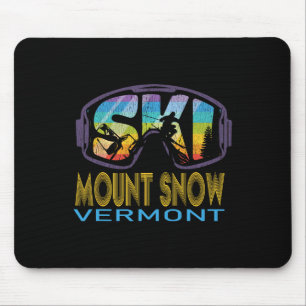Alfombrilla De Ratón Esquí Mount Snow Vermont Vacaciones de Esquí