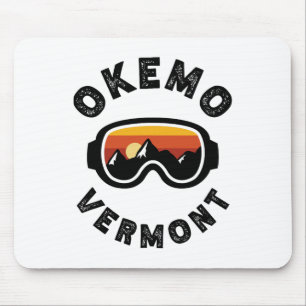 Alfombrilla De Ratón Esquí Okemo Snowboard En Vermont