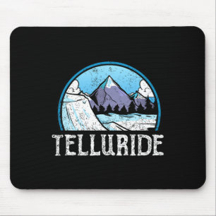 Alfombrilla De Ratón Esquí Snowboard Snowboard Snowboard Colorado Tellu