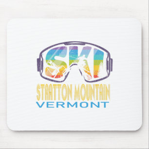 Alfombrilla De Ratón Esquí Stratton Mountain Vermont Vacaciones de Esqu