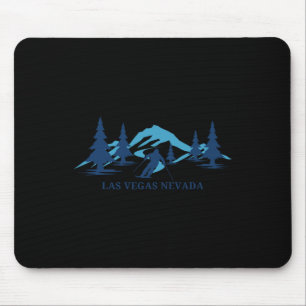 Alfombrilla De Ratón Esquiador de esquí de Las Vegas Nevada
