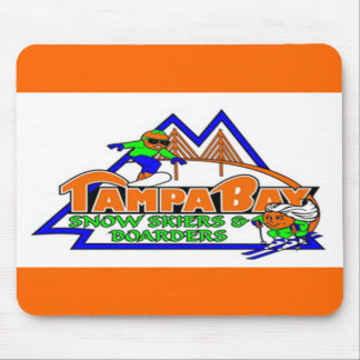 Alfombrilla De Ratón Esquiadores y huéspedes Mousepad de la nieve de