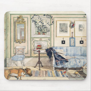 Alfombrilla De Ratón Esquina acogedora de Carl Larsson