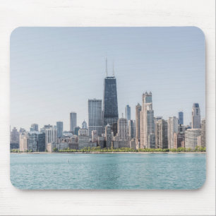 Alfombrilla De Ratón Esquina De Chicago Con Lago Michigan