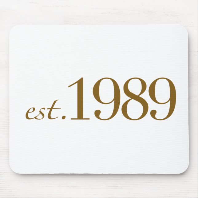 Alfombrilla De Ratón Est 1989 (Frente)