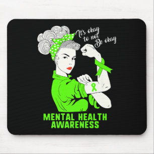 Alfombrilla De Ratón Está Bien No Estar Bien La Salud Mental De La Muje