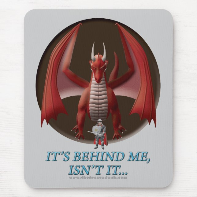 Alfombrilla De Ratón Está detrás de mí (Frente)