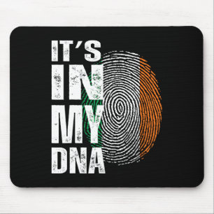 Alfombrilla De Ratón Está En Mi Adn Irlanda Bandera Irlandesa Regalos H
