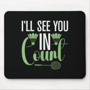 Alfombrilla De Ratón Está En Mi Dna Badminton Shuttle Badminton P